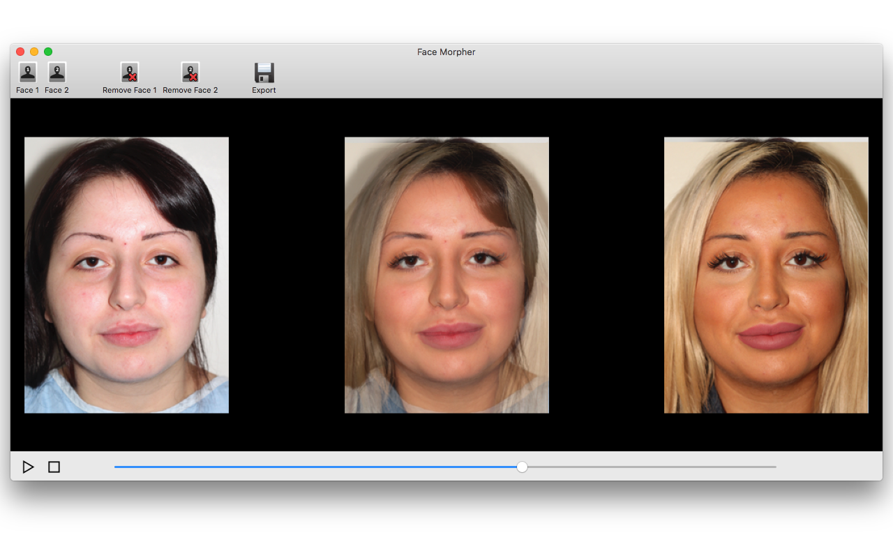 face morph - software - free download