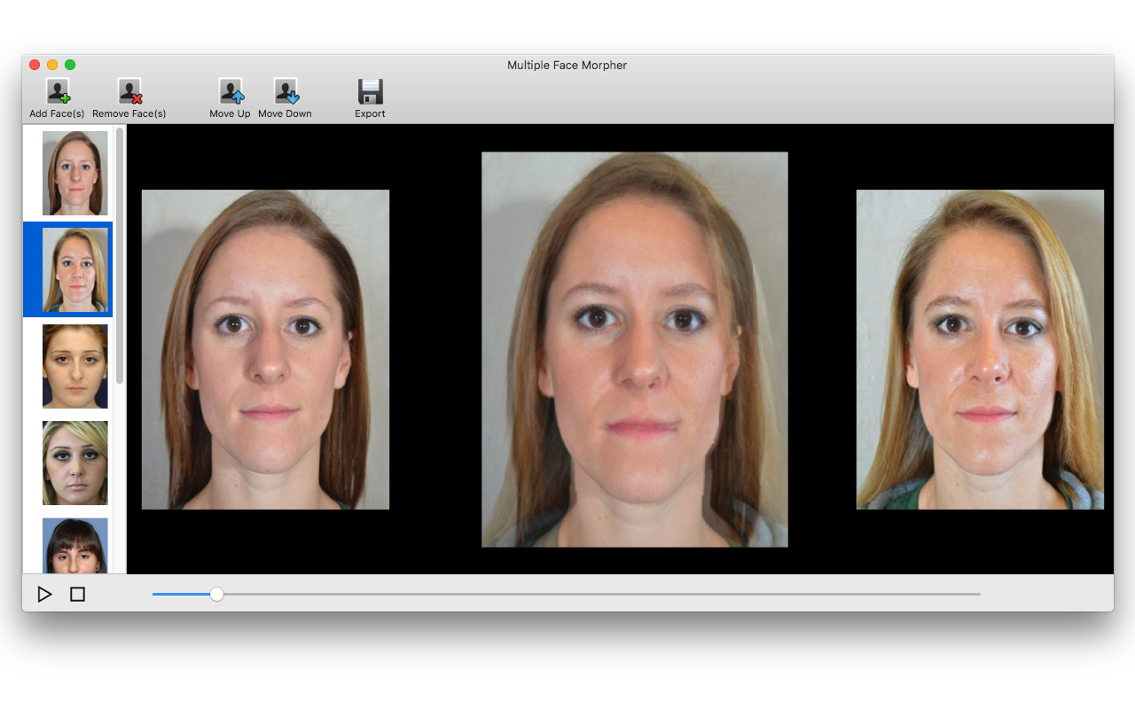 face morphing software