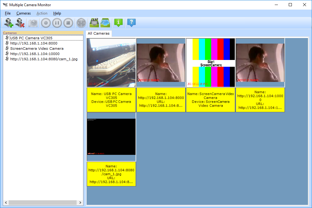 IP camera viewer