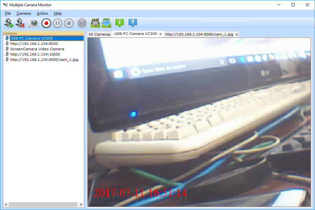 IP camera viewer windows 10