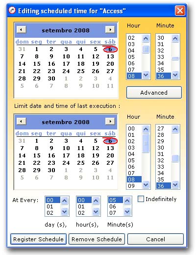 agendador de tarefas do windows